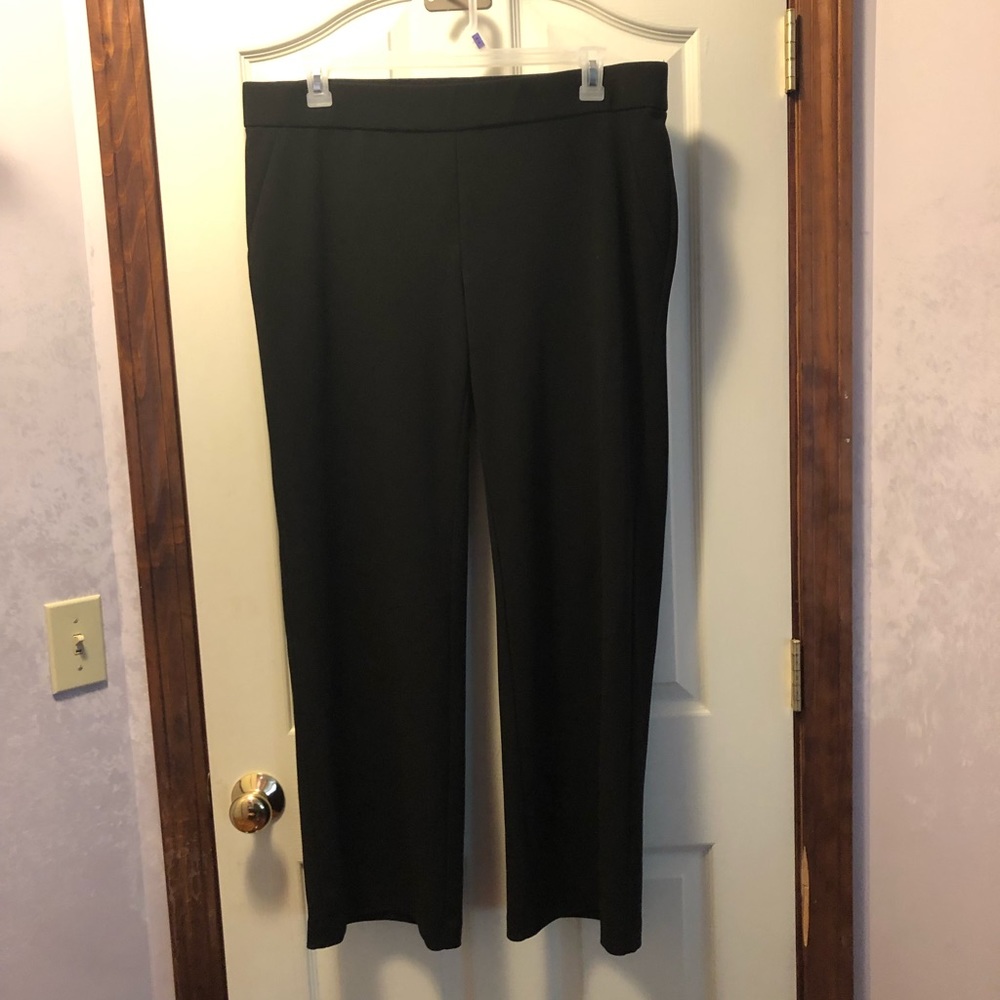 Rafaella slimming black pants 16